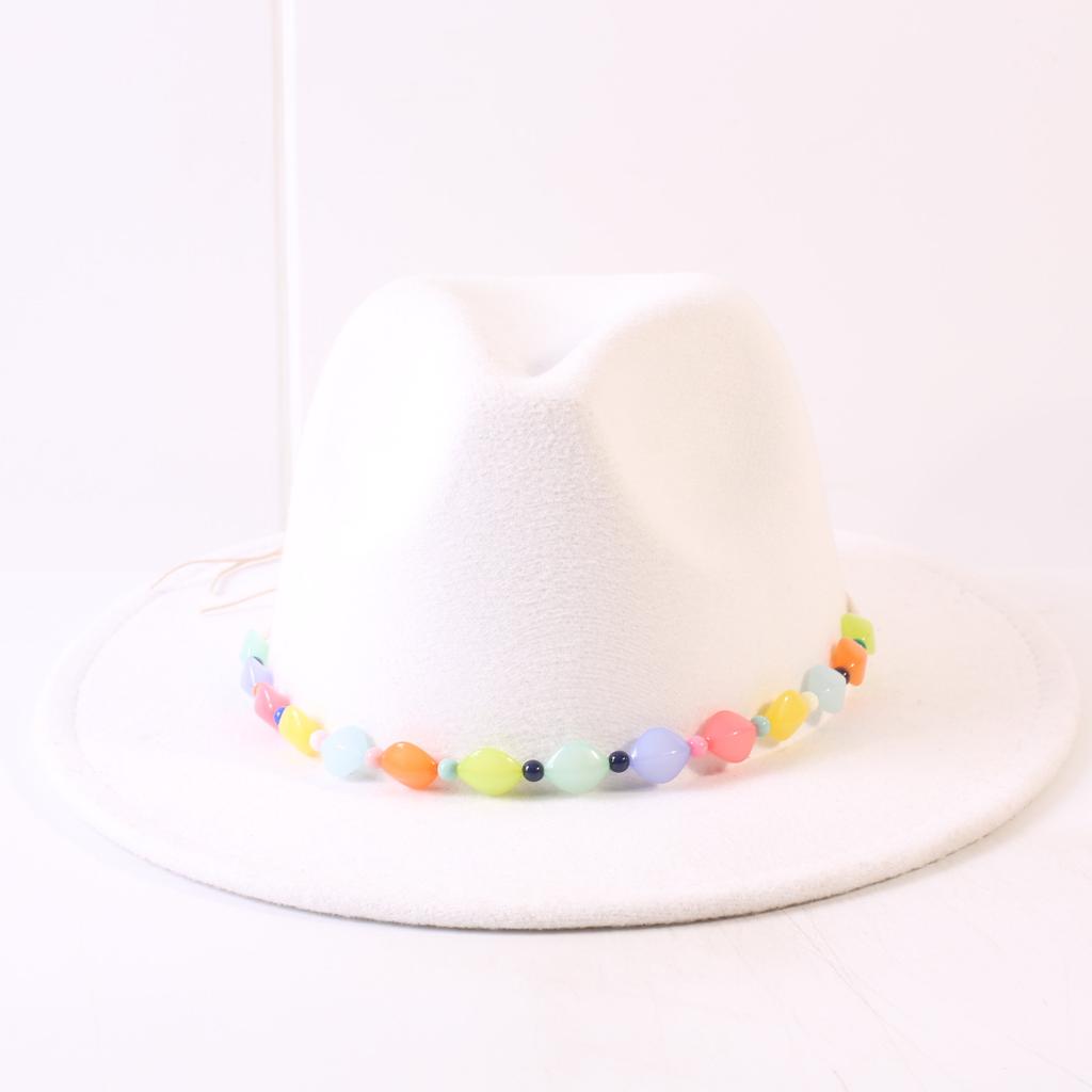 Popular European and American Classic Simple Flat-brimmed Top Hat Men's and Women's Fashionable and Elegant Versatile Jazz Hat Top Hat