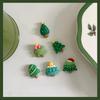 6pcs Mini Christmas Tree Magnetic Decorative Refrigerator Magnetic Po Creative Personality.