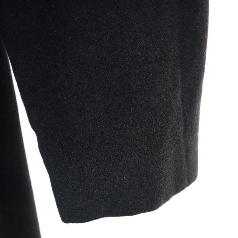 ARMANI COLLEZIONI Angora Blend Chester coat 38 black Men's Used