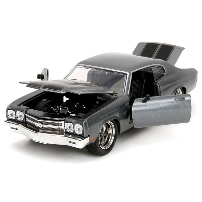 Miniature Die-Cast - JADA - 1970 Chevrolet Chevelle SS - Fast &amp; Furious - Échelle 1:24 - Noir
