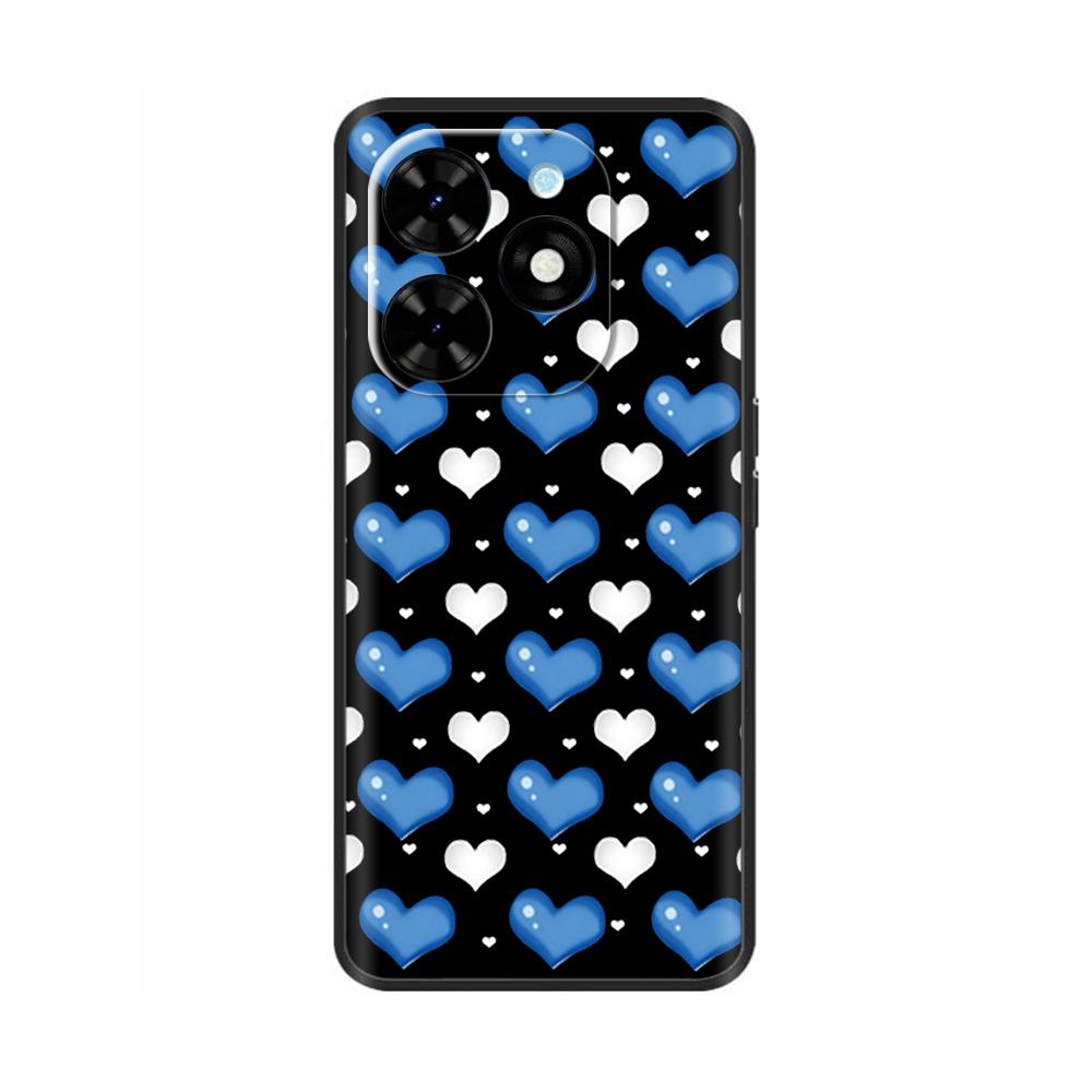 For Tecno Spark Go 2024 Case Luxury Flower Painted Capa Silicone Soft Cover For Tecno SparkGo 2024 BG6 Shockproof Phone Shell
