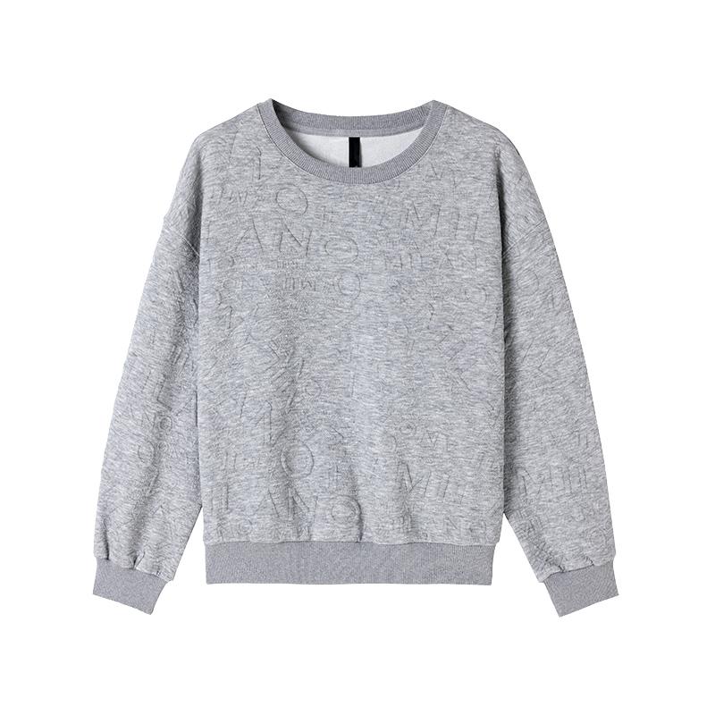 Dimanaf 2025 Nye Pluss Størrelse Vår Hettegensere Dame Langermet Lilla. Lommer Løs Casual Ensfarget Design Basic Topper T-skjorte Ny Pullover