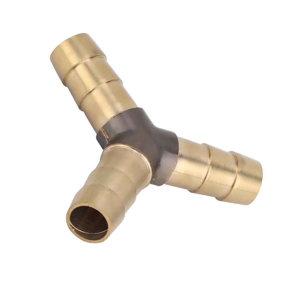 5 шт. 8 мм толстый латунный шланговый соединительный фитинг, соединительный соединитель, адаптер Y Shaped