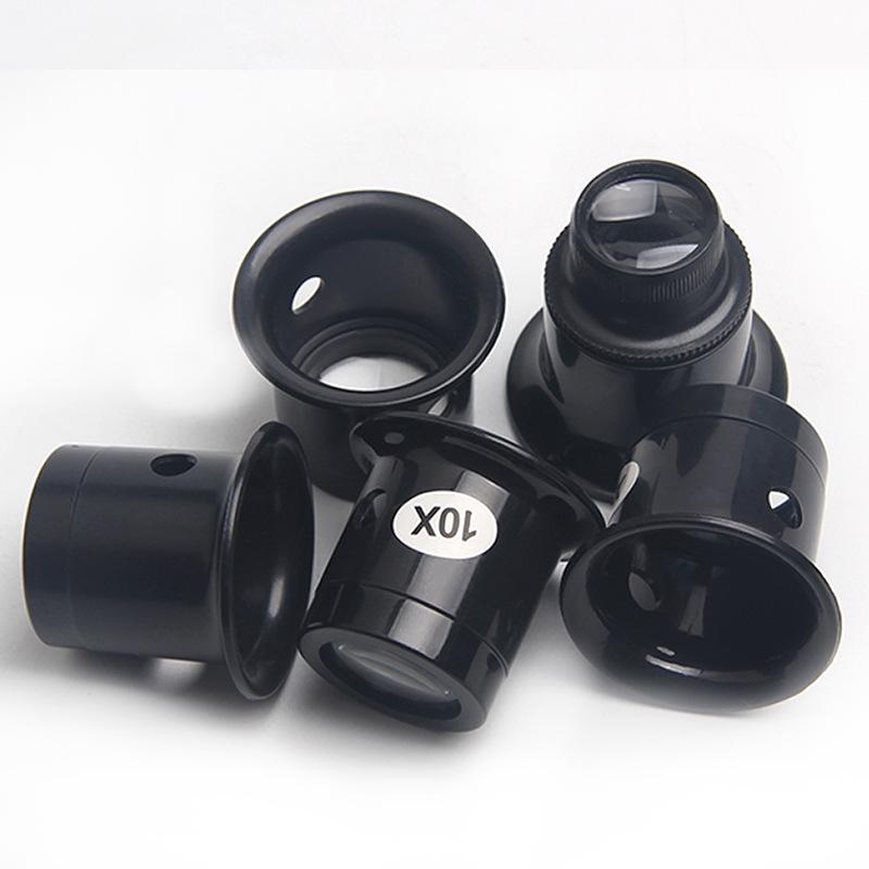 Eye Clip Magnifier Glass Lens: 3/5/10/15/20X Watch Repair Tool