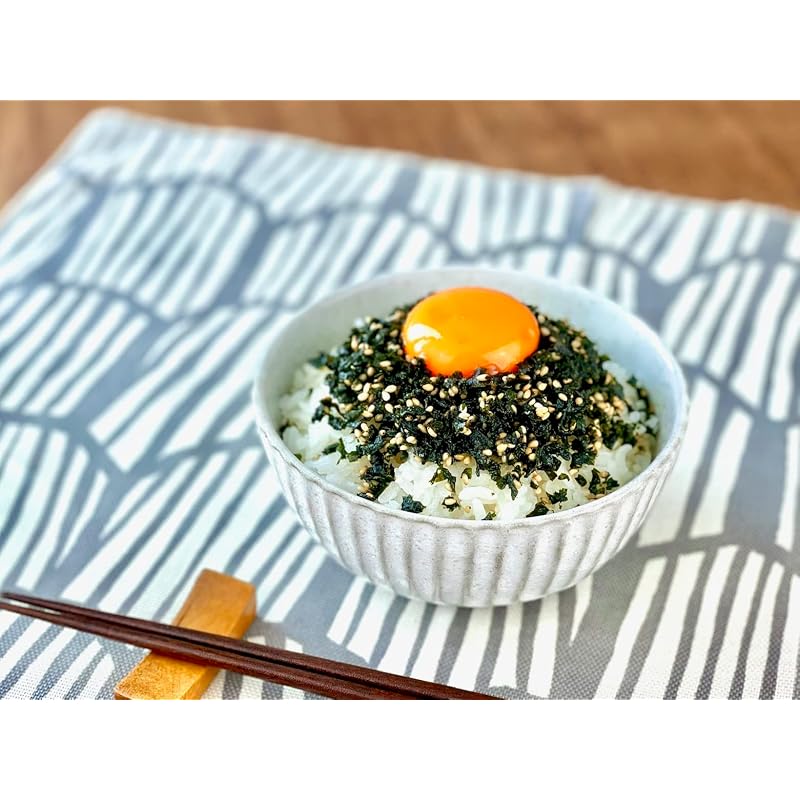 Riken Vitamin Sprinkle Crunchy Wakame Seaweed, Korean-style Sesame Oil Flavor, 50g x 4 packs