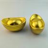 1/3Pcs Ingot Shaped Tinplate Candy Box Storage Biscuits Treats Tea Jar Gift Container With Lid For Wedding Party Decorative Boxe