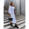 Kankeirr Women's Fashion Long Sleeve POLO Neck Spring Autumn Casual Blouses & Shirts