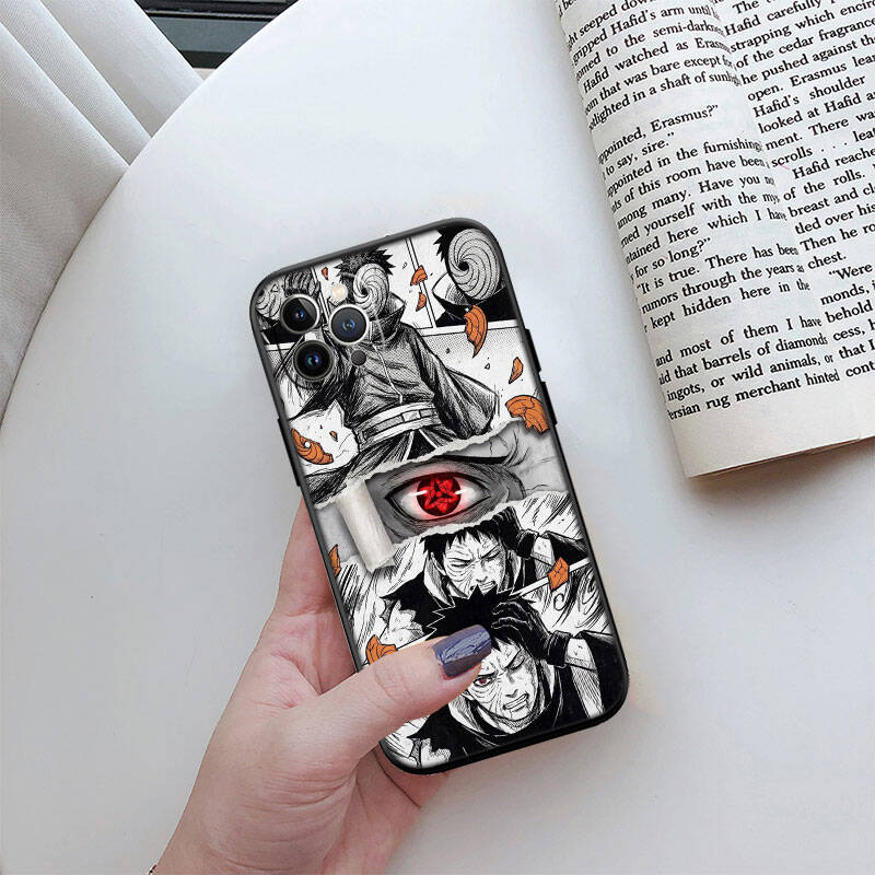 MH151 Uchiha Obito Phone Shell Case for iPhone 7 8 11 12 13 14 15 16 17 16E XS Pro Max XR X SE Air