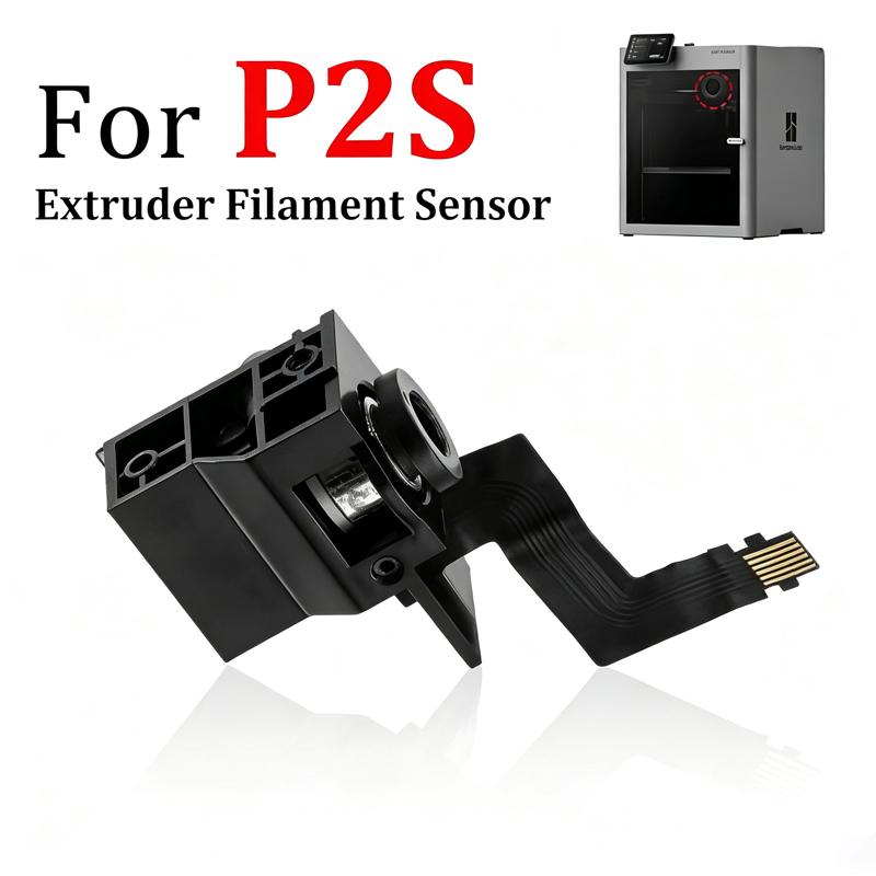 P2S Filament Sensor Component, 3D Printer Extruder Hall Sensor Upgrade, Precise Filament Runout Detection Printing Accessories Set