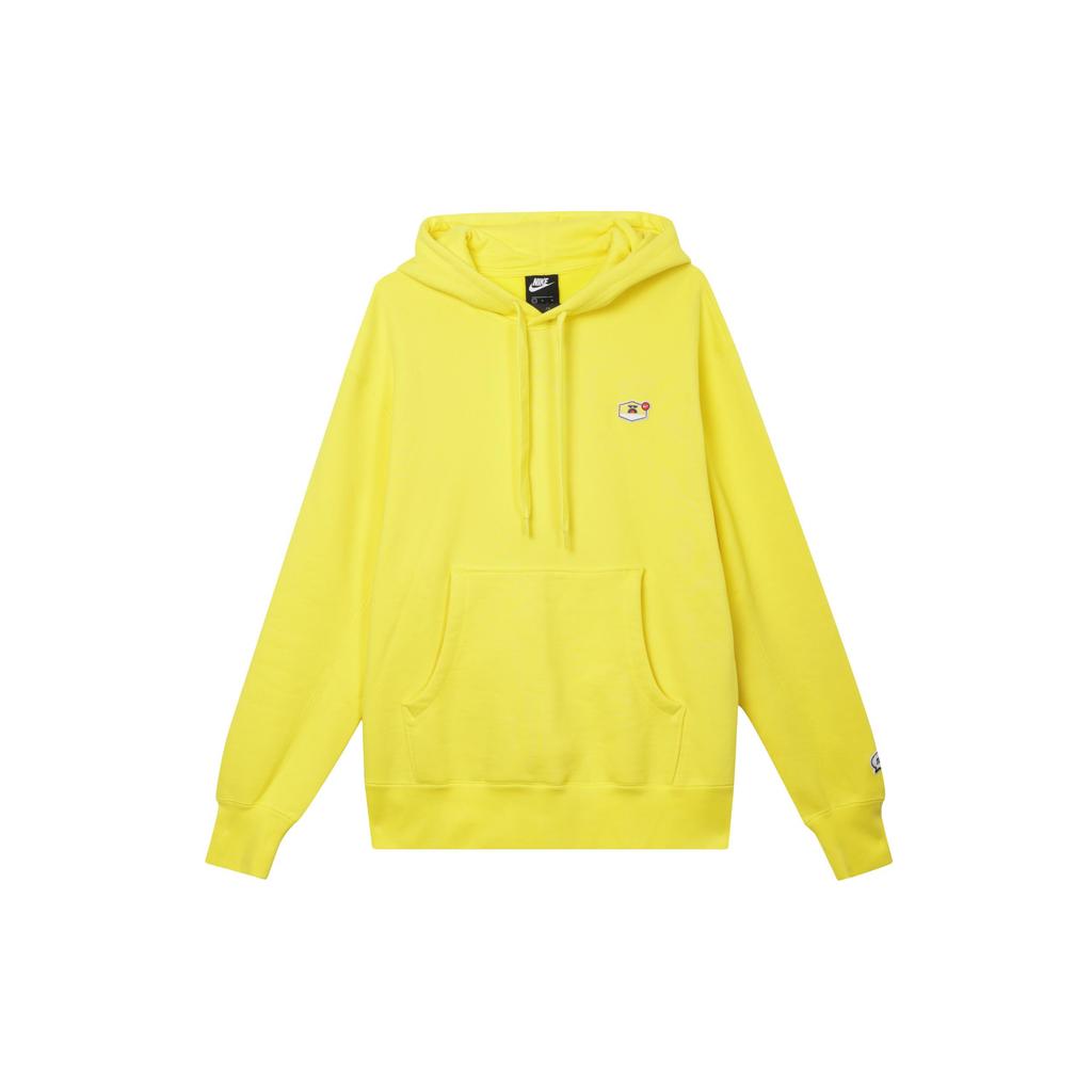 Nike Sweatshirts Men's Oupite Yellow Hooded Moderate Regular Cu4259-731