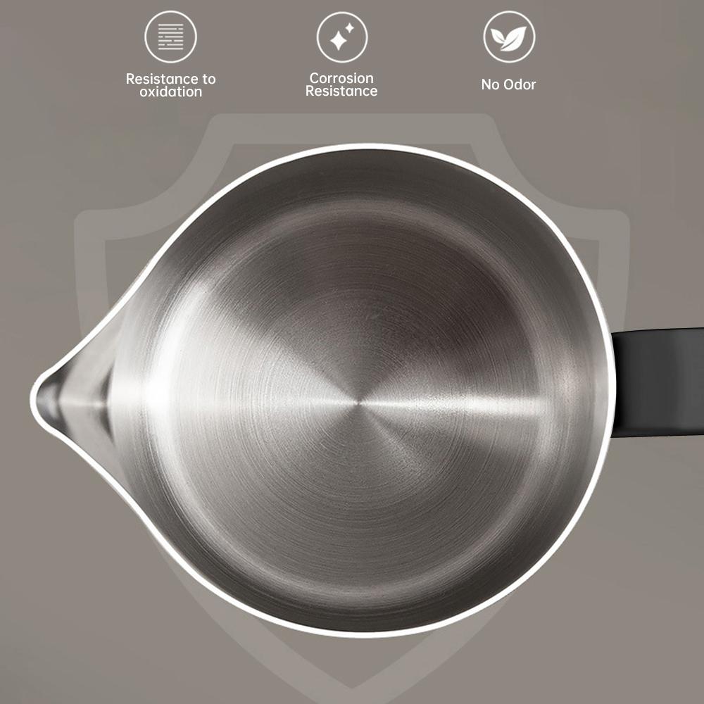 304 Stainless Steel Milk Frothing Pitcher Latte Espresso Coffee Milk Jug Steam Craft Frother Cup Coffee Accessories 350ML