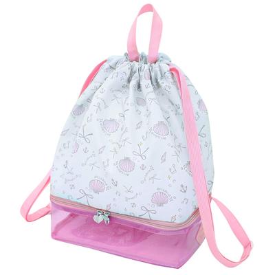 Pool Bag for 2 Blue [Arisana] Girls, Knapsack, Backpack, Rooms, Stylish, Kids, Seashell,