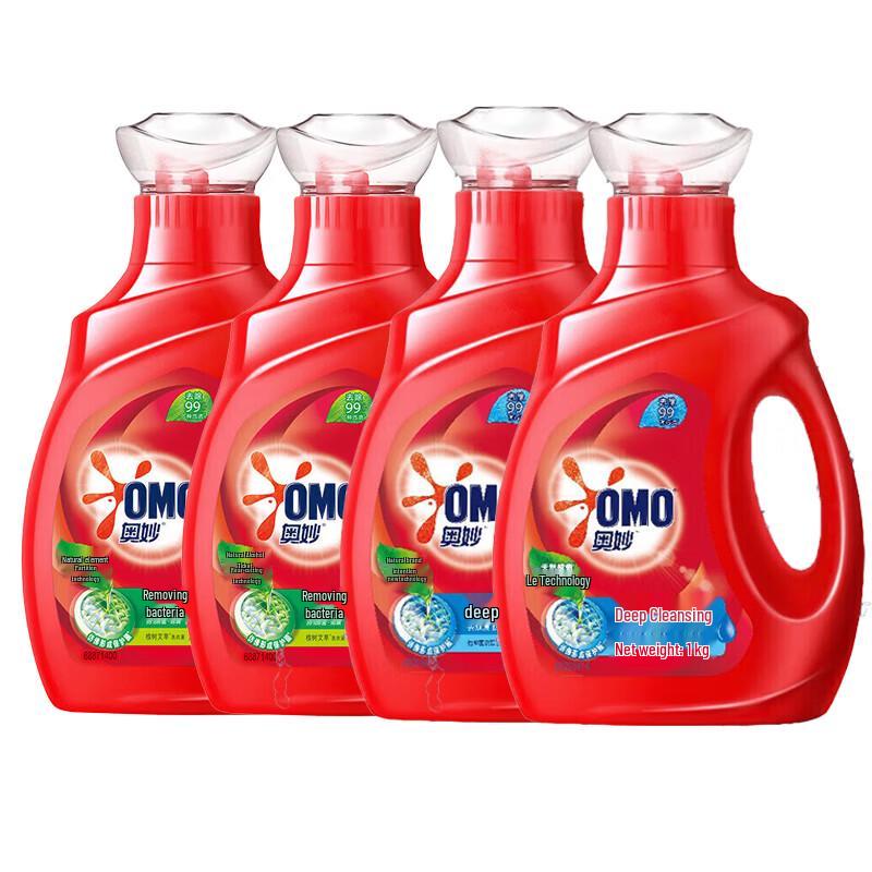 OMO Deep Clean & Antibacterial Laundry Detergent, 4kg