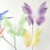 Large Handmade Gauze Butterfly Artificial Butterfly Ornament for Living Room Wall Window Garden Wedding Decoration