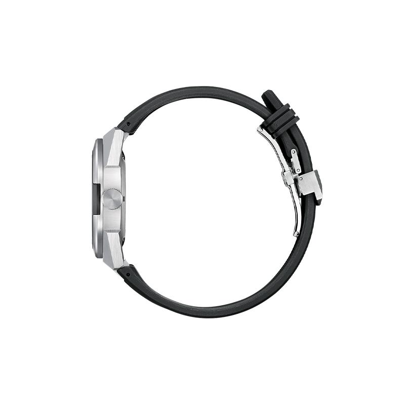 CITIZEN Series8 Series Series 8 Series 100 meters waterproof Automatic rubber strap 40.8mm men's watch black dial NA1004-10E