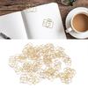 80 Peças Clip de Papel Ferro Formato de Câmera Fofo Marcadores de Página Clip para Planejador com Caixa de Armazenamento para