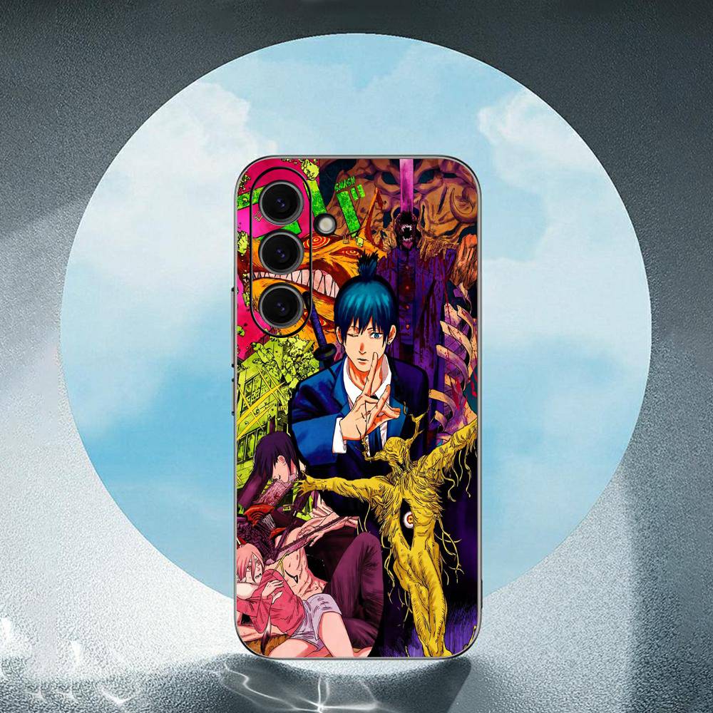 Aki Hayakawa For Samsung Galaxy S24 S23 Ultra S22 S21 Plus S20 Black Soft Silicone Protective Case