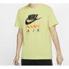 Nike Air Casual Sports Breathable Round Neck Short Sleeve T-Shirt Men Tops Bright-Lime CT6533-367