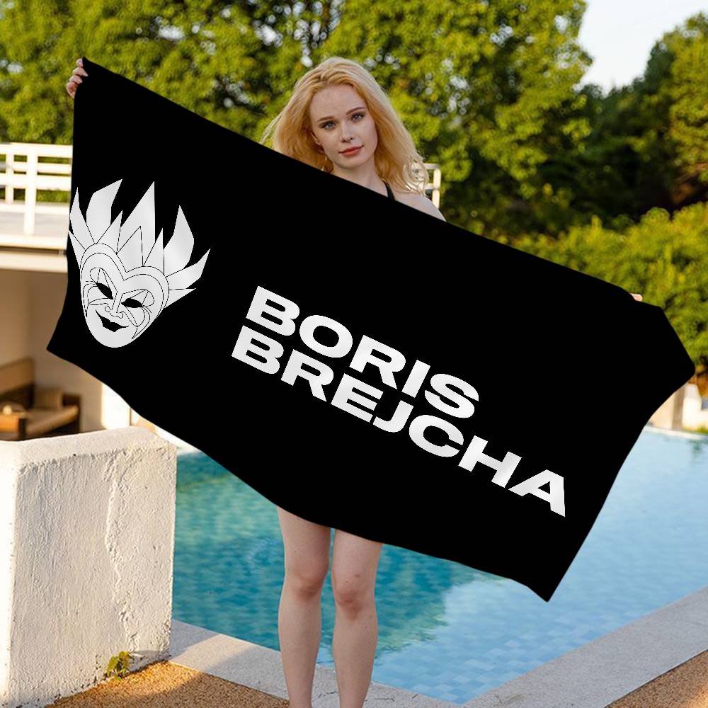 DJ Boris Brejcha Big Microfiber Beach Towels Quick Dry Towel Sand Beach Towels Pool Towel for Travel Swim Pool Yoga