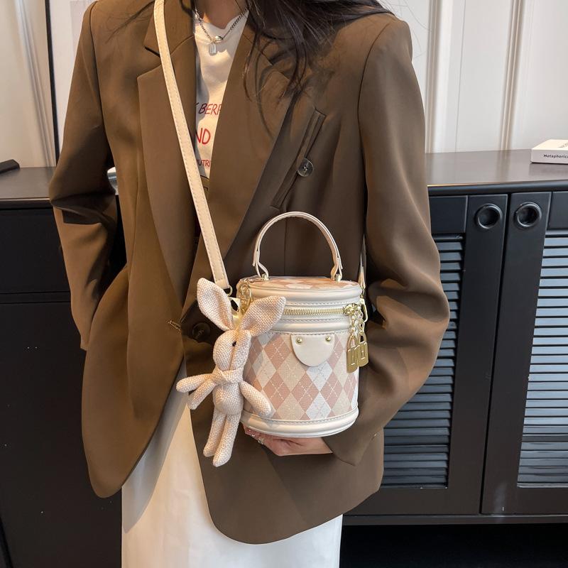 Cylinder Women's Bag New Fashion Messenger Bag Handbag Women