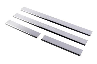 Door Sills Carmos (4 Pcs, Stainless Steel) V-2 for Mazda 6 2003-2008