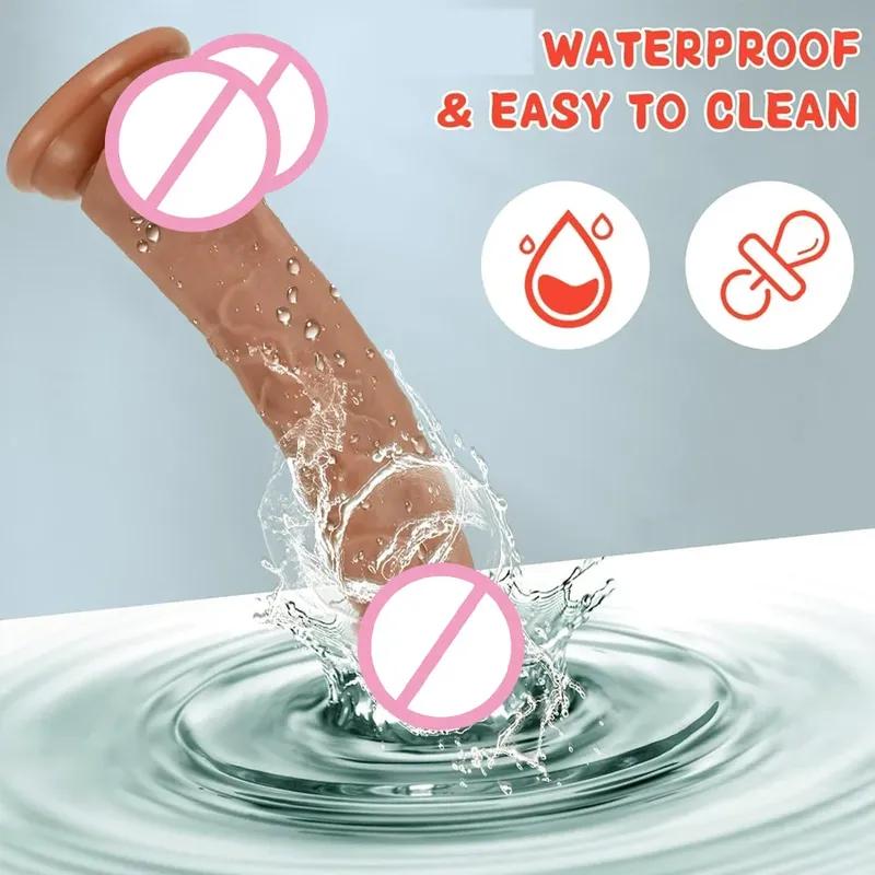 Realistic Dildos Vaginal Stimulation Big Penis Anal Butt Plug With Strong Suction Cup Masturbator G Spot Adult Sex Toy for Woman