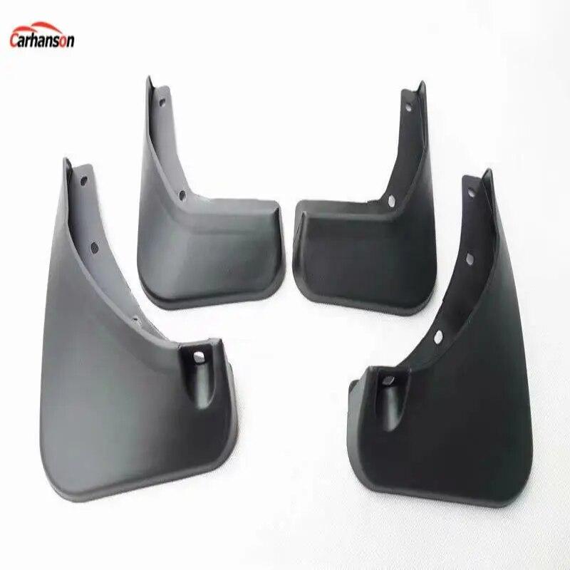 For Car Styling MG ZS 2017  Accessories Mud Flaps Flap Splash Guard Front Rear Mudguards Fender Car-styling Black 4pcs/set