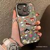 Cute and fun cartoon Crayon Shin-chan iPhone 18 Pro Max case, 16cm long, creative drop-proof protective case, 15cm long.