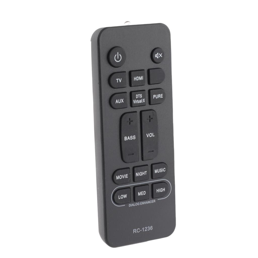 Soundbar Remote Control Battery Powered Sound Remote Control Replacement for Bar Speaker