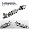 Stainless Steel Fishing Rod Holder Corrosion Resistant Solid Stainless Steel Reel Seat for Fresh and Saltwater Fishing