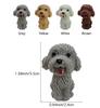 Ranvi 36 PCS Cartoon Animal Dog Creative Teddy Dog Shaped Top Erasers Cute Stationery Supplies for Kids and Students Erasers,
