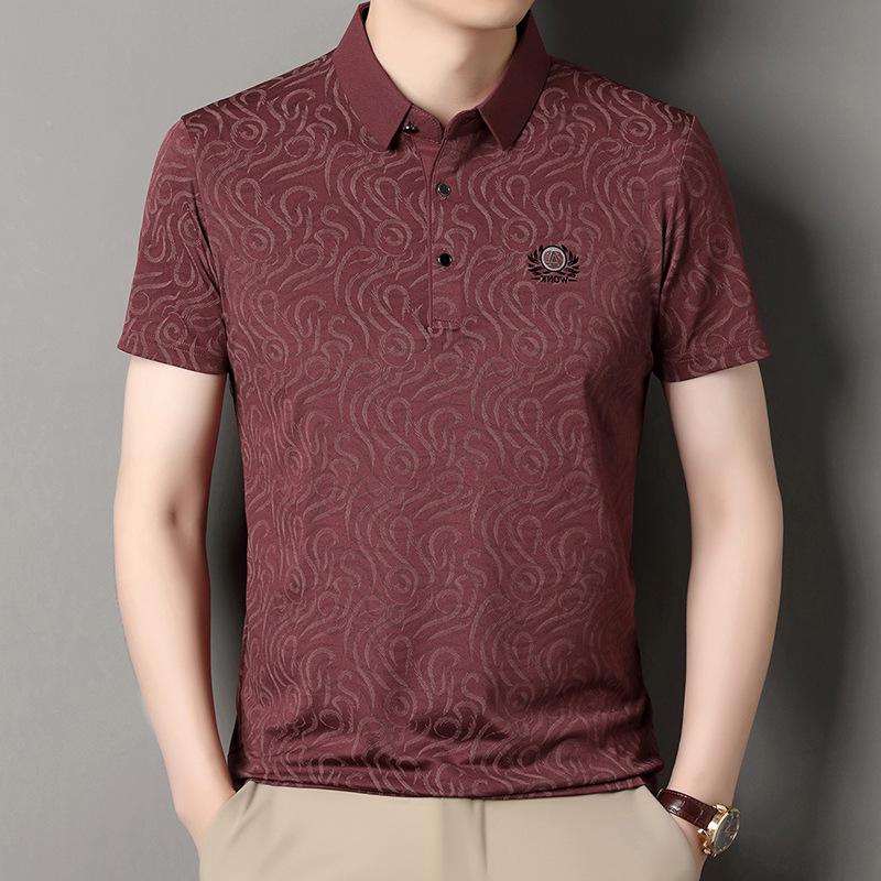 2025 Trendy Summer Polo Shirt: Lightweight, Soft, Handsome Casual Lapel Style for Men
