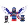 TV6216-6218 Superhero Series Captain Falcon Building Blocks Figure Toy