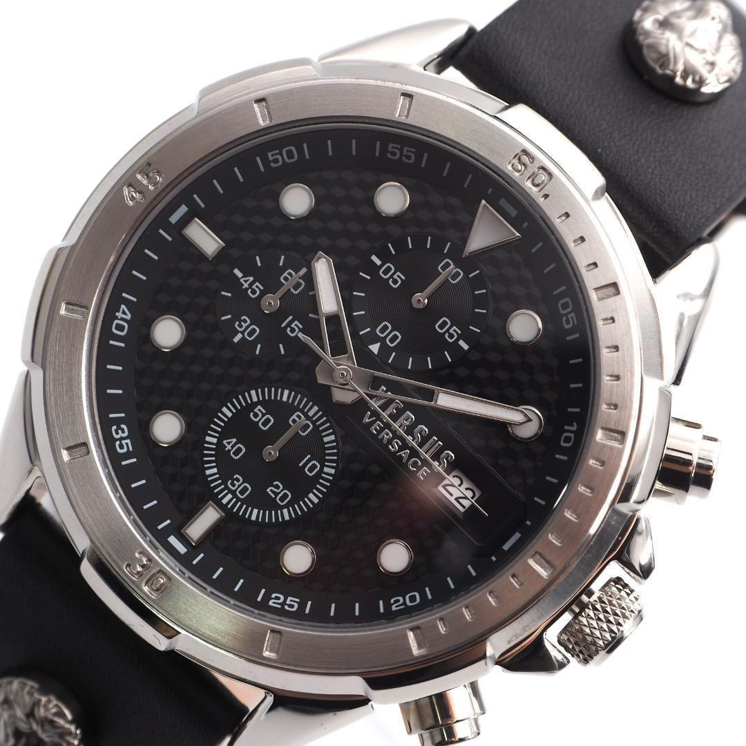 Used [New] Versace Men s Watch Versace Silver Overseas