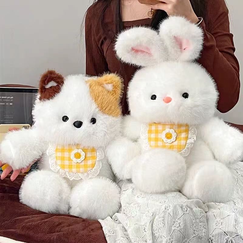 New Running Series Bear Three-flower Cat Doll Will Run Baby Elephant Doll Bear Plush Toy Birthday Gift