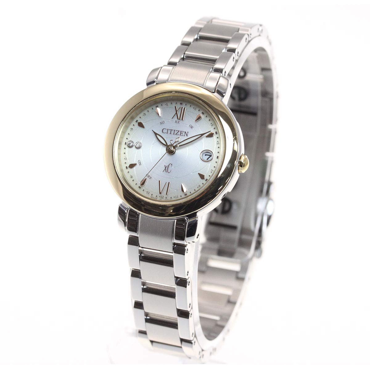 

Cross Sea Africa Rose Collaboration Model World Limited to Radio Watch Titania Happy Flight Silver [Citizen] 1800 Eco-Drive ES9447-51A для жінок