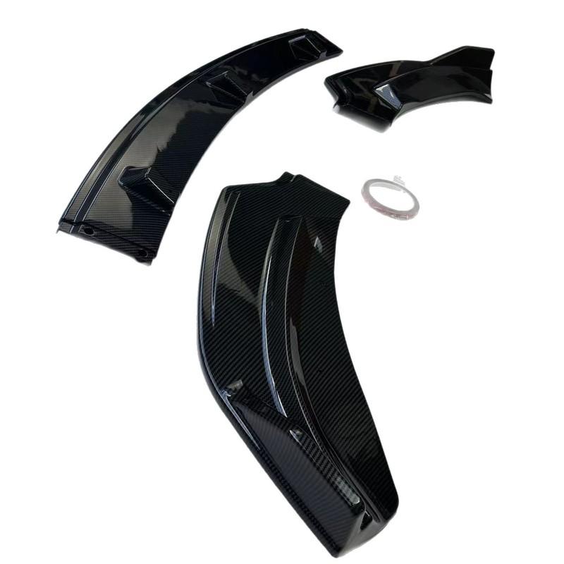 Suitable for Tesla model3 modification of three front lips, front shovel, sports small surround, front bar appearance parts