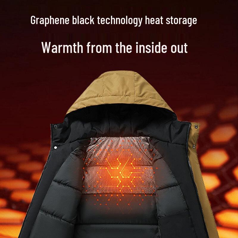 JEEP SPIRIT Men's Winter Hooded Padded Jacket