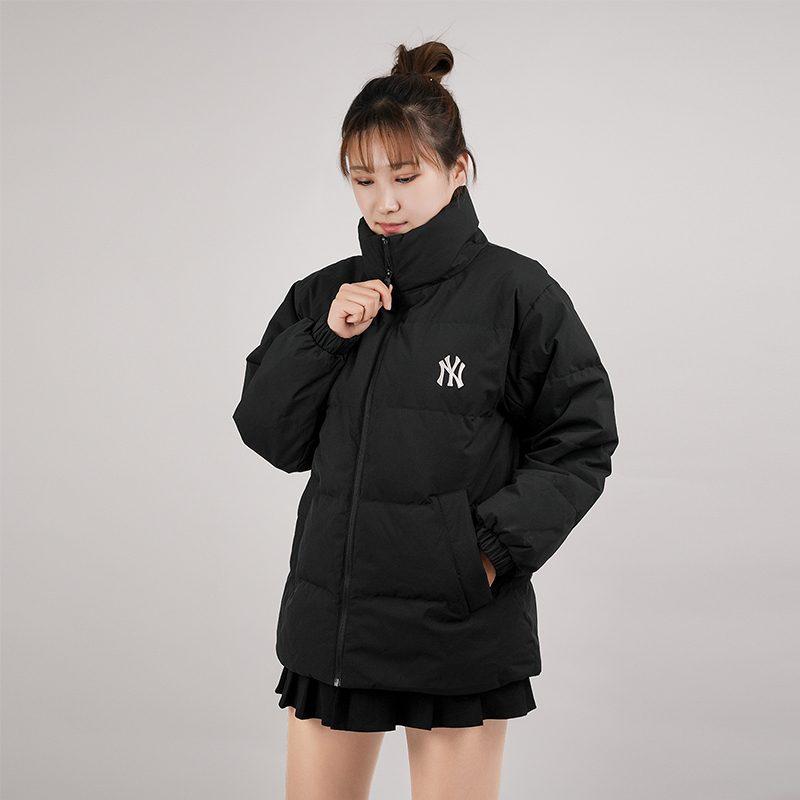 MLB Down Jackets Unisex Black Stand Collar Moderate Other 31DJZ3961-50L