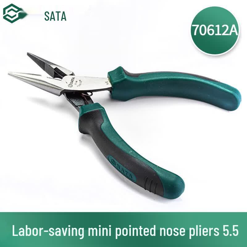 SATA Labor-saving Mini Long Nose Pliers 5.5 inch