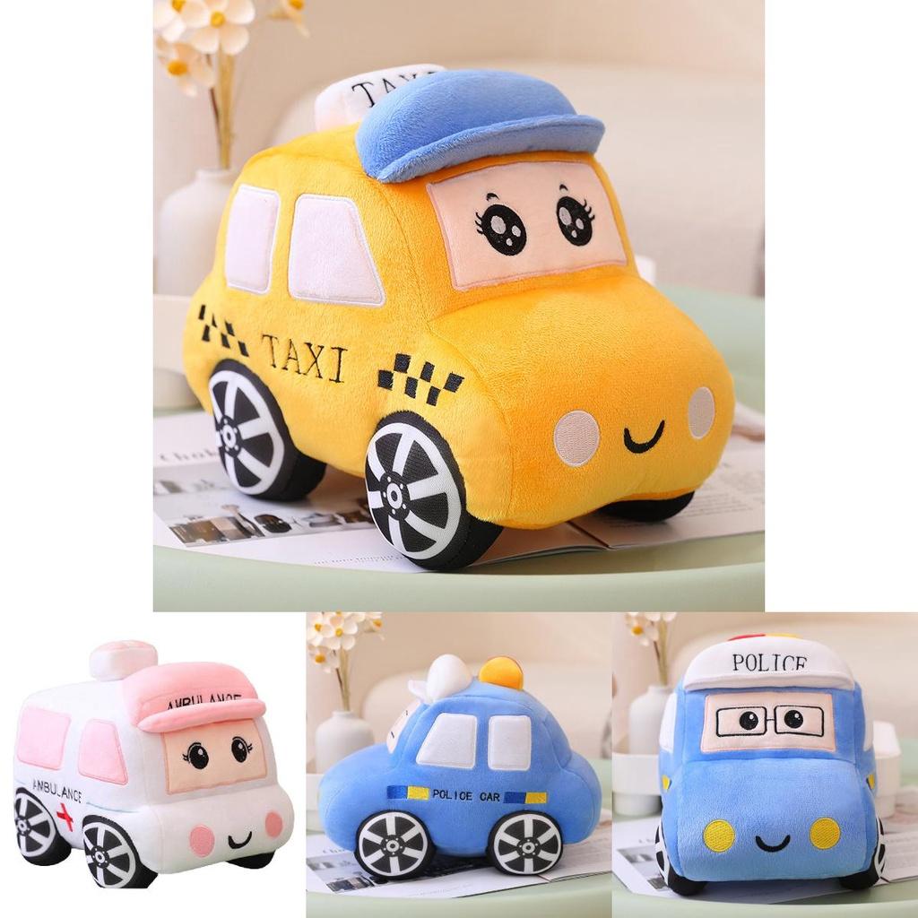 Cartoon Plush Car Pillow Toy- Perfect Gift For Boys On Children's Day