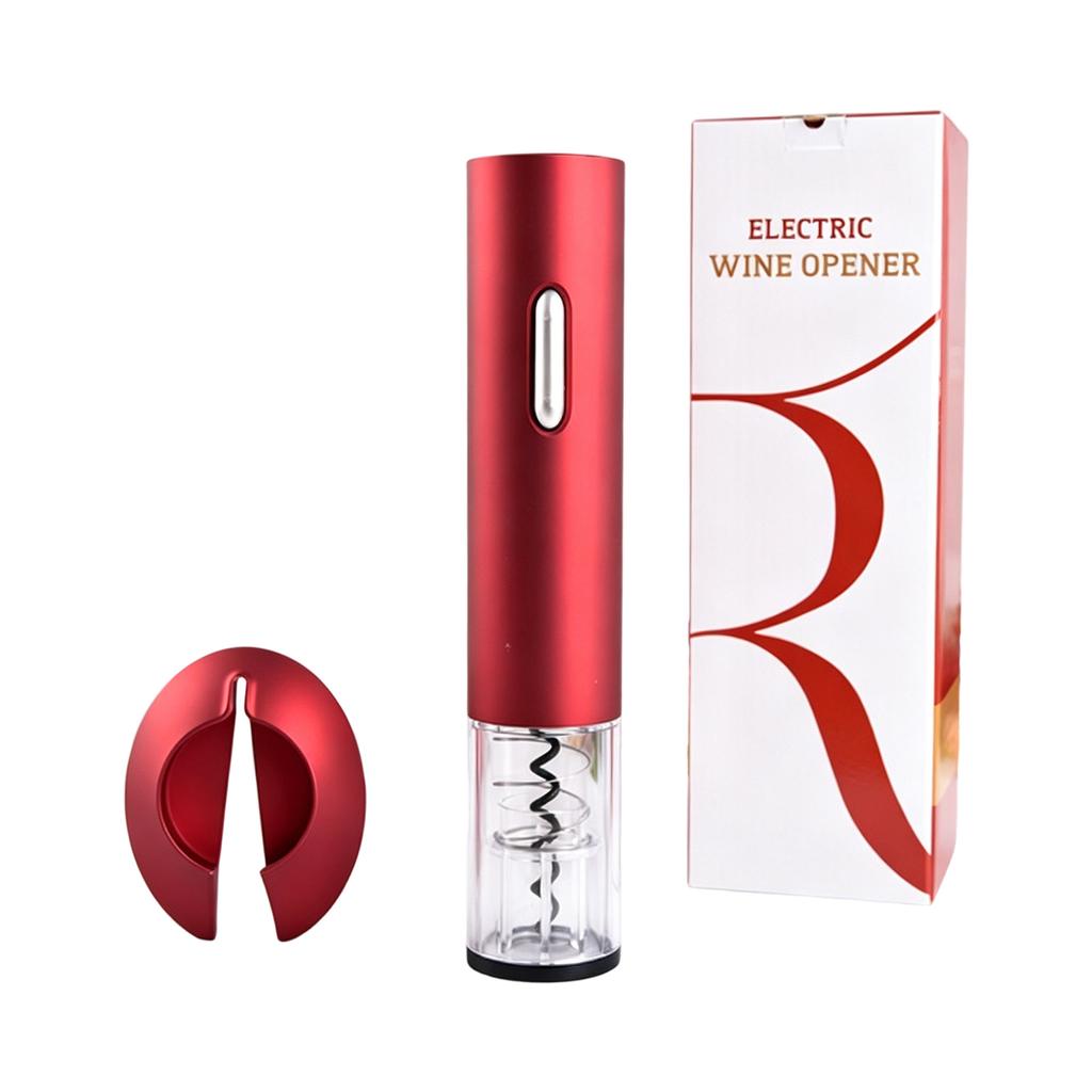 Electric Wine Opener Automatic Corkscrew Bottle Opener Plastic Wine Accessories Easy Use Battery Operated Wine Bottle Opener Set