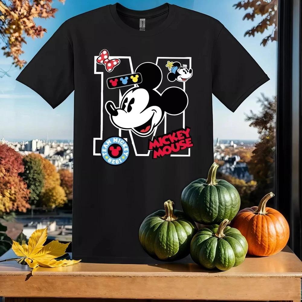 Mickey Big M Mickey Mouse Tshirt Unisex Unisex Unisex 2025 S