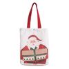 AEE4-Tote Bag For Christmas Gift Bags For Women & Men Handle Reusable Handbag Grocery Bags For Party & Supplies