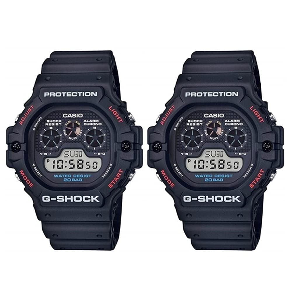 

Водонепроницаемые часы CASIO, унисекс, цифровые часы в стиле ретро [Casio] G-SHOCK, мужские и женские DW-5900-1DW-5900-1 [Товар]