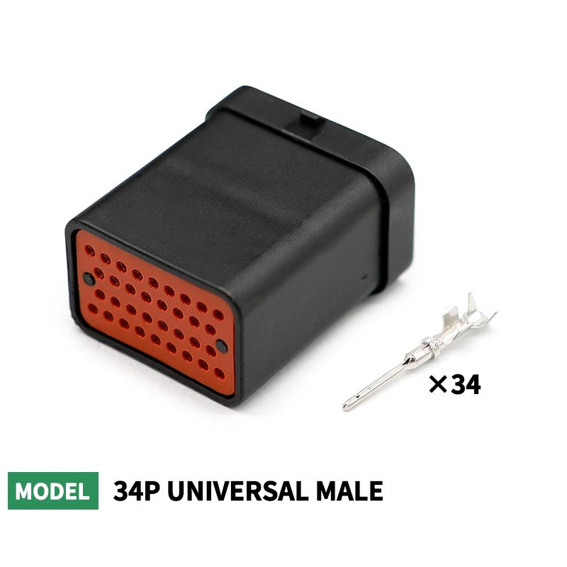 26/34pin AMP Connector Waterproof Plug Harness 3-1437290-1 6437288-2 9-6437287-8 6473711-1 1473712-1 6437288-1