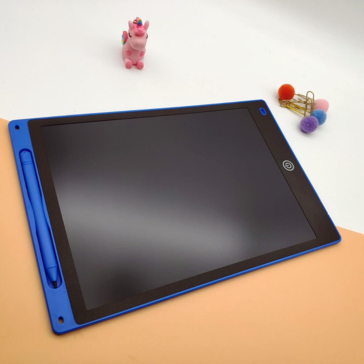 

12-дюймовая ЖК-доска для рисования для детей – Стираемый цветной экран, планшет для рисования и письма