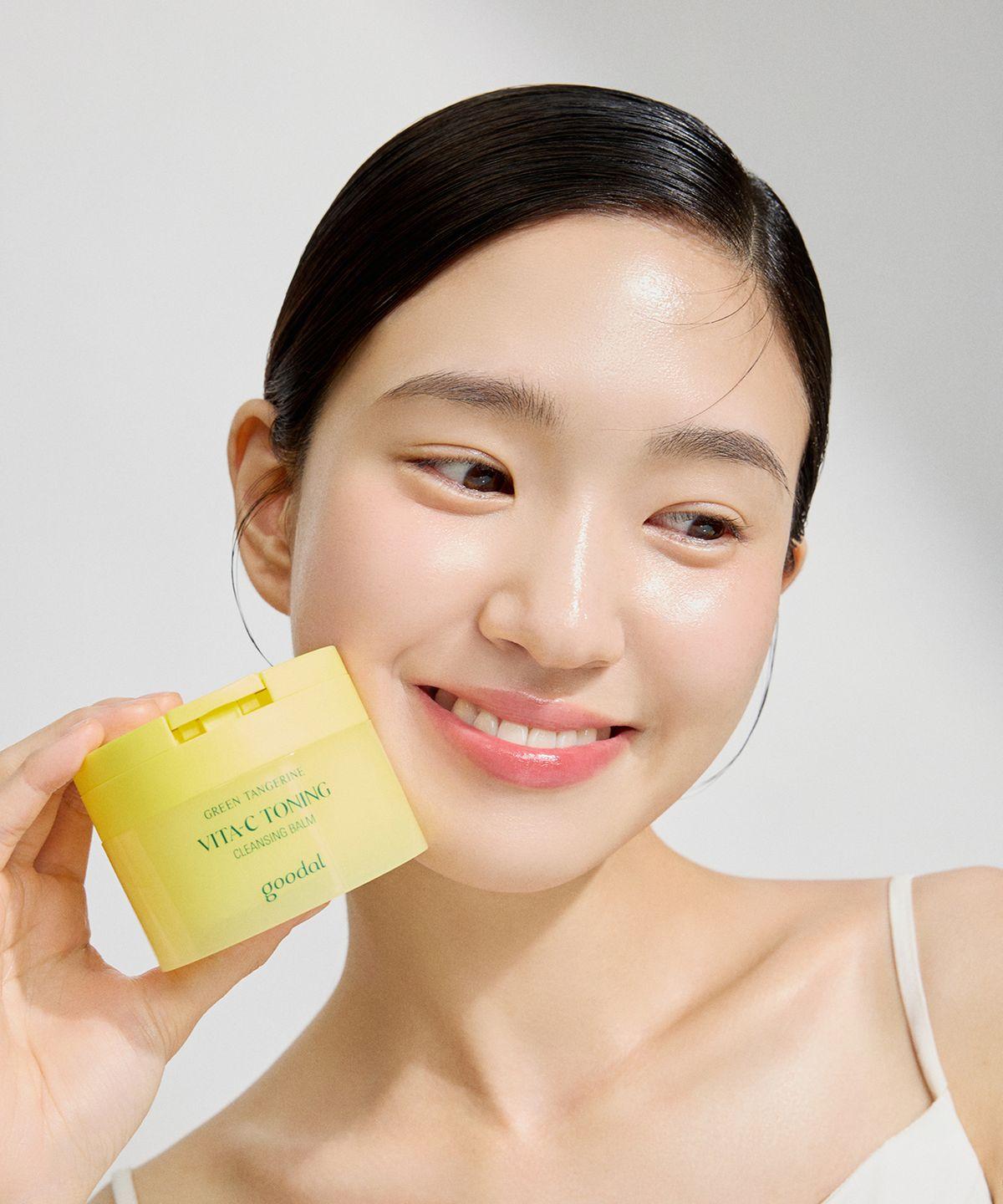 Green Tangerine Vitamin C Toning Cleansing Balm