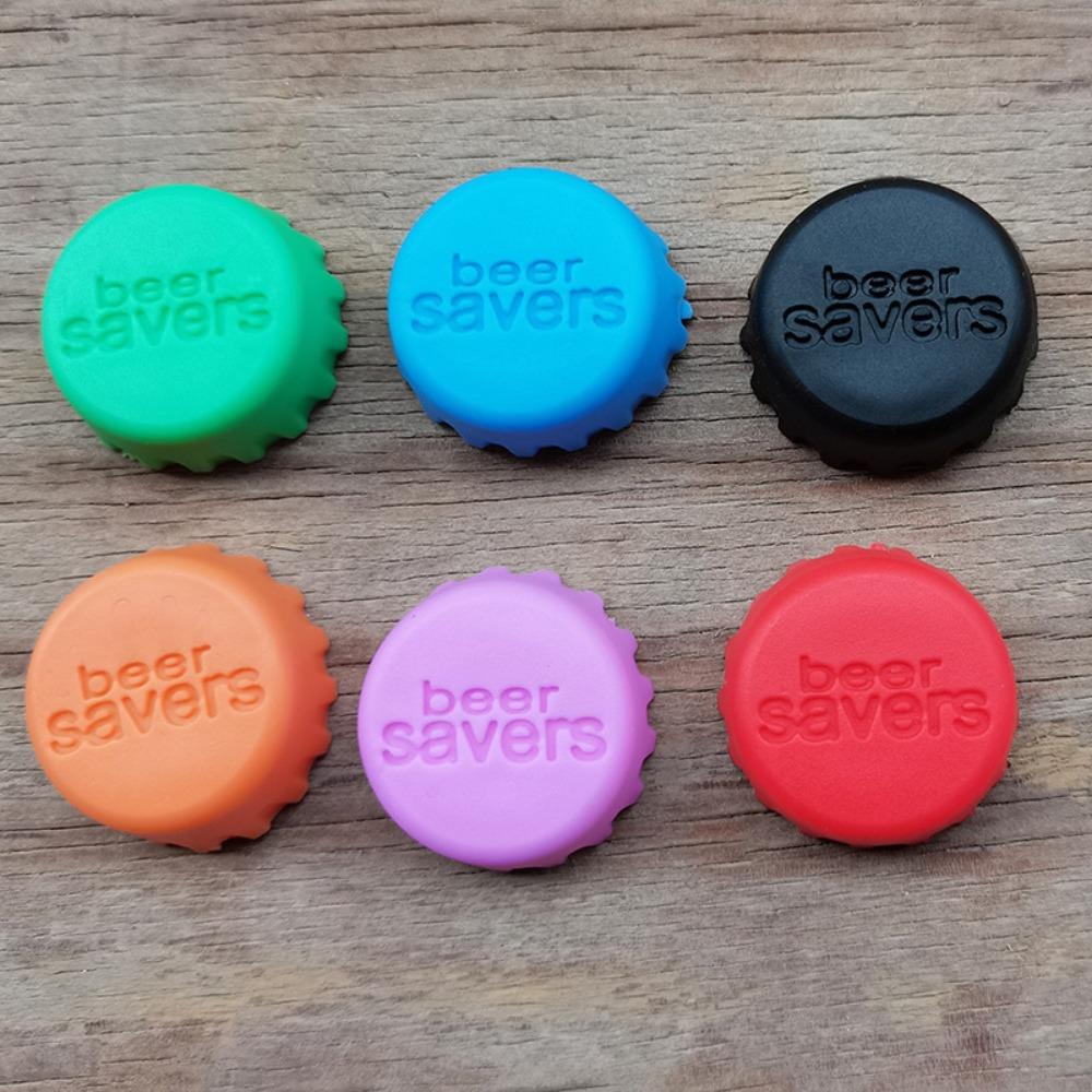 Silica Gel Bottle Cap Reusable Sealed Beer Cap Vinegar Soy Sauce Bottle Soda Cola Cap Wine Protective Stopper