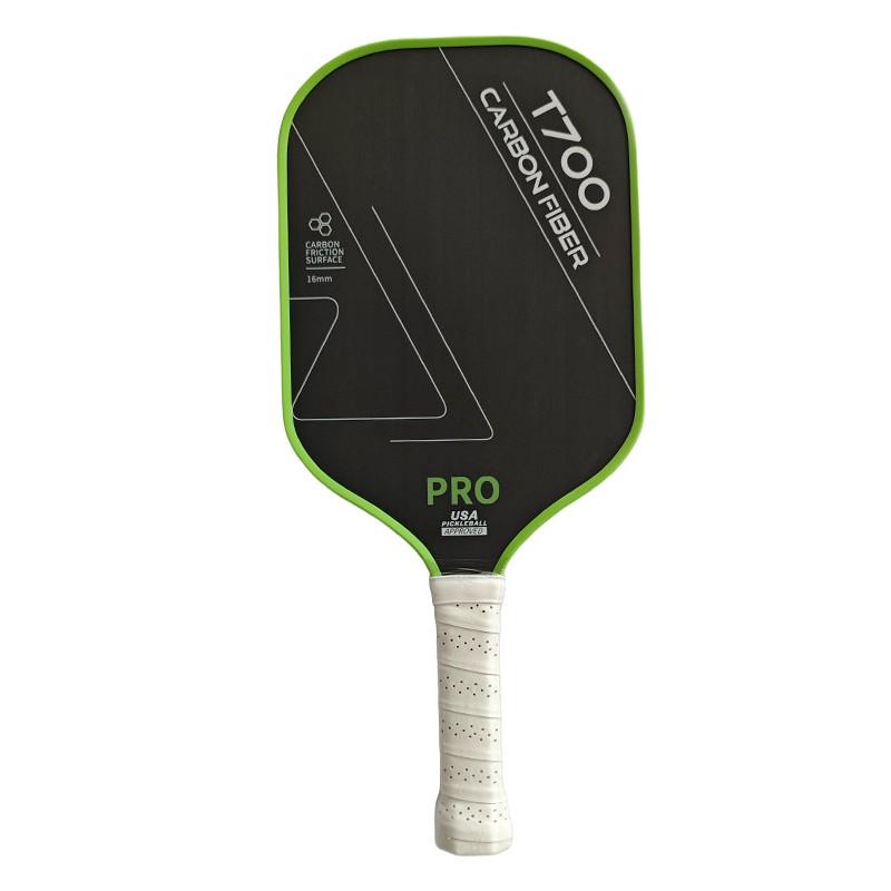 T700 Carbon Fiber Pickleball Paddle Set 16mm Yellow DIY Professional Equipment